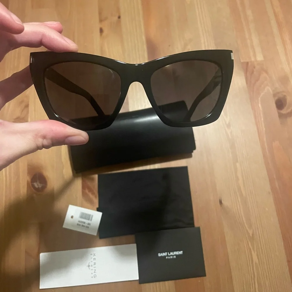 Saint Laurent SL214 Kate Sunglasses - Picture 3 of 9